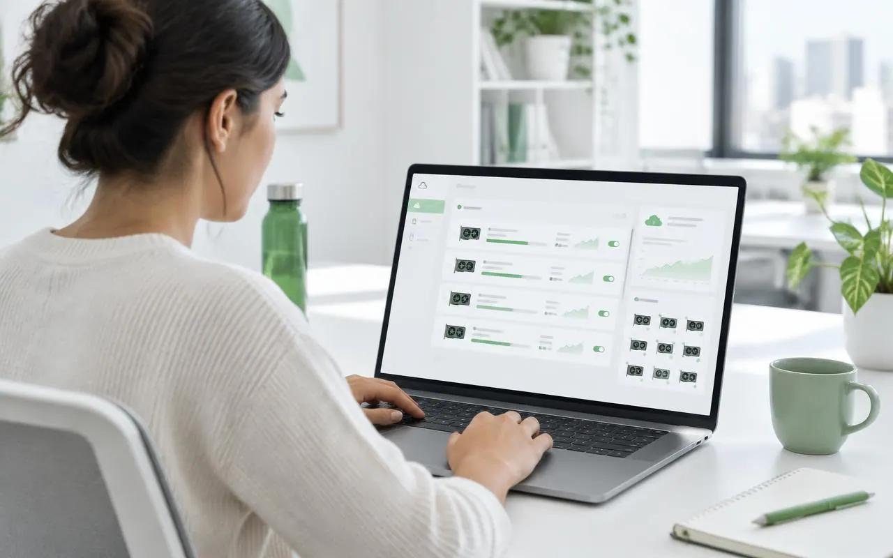 InfoCloud - InfoCloud GPU para IA: Painel de Gestão e Autonomia